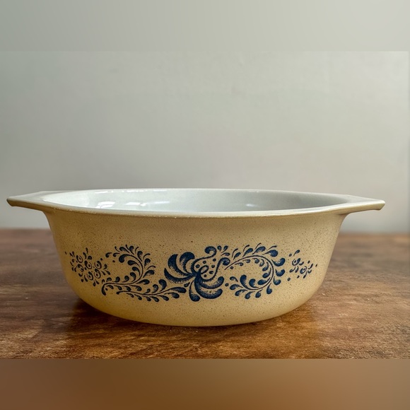 Vintage Pyrex homestead casserole set of 2 - 043 Oval and 474 - Picture 8 of 11